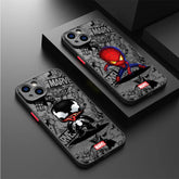 Marvel Superhero Clear Phone Case for iPhone